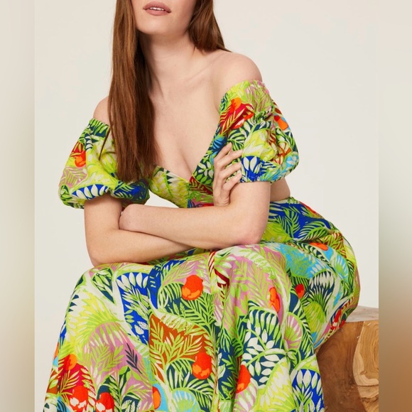 STAUD Coliseum Cutout Maxi Dress - Picture 5 of 10